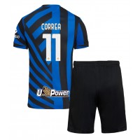 Inter Milan Joaquin Correa #11 Replica Home Minikit 2024-25 Short Sleeve (+ pants)